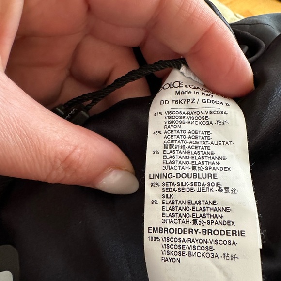 COPY - NWT Dolce & Gabbana crepe midi dress - Picture 5 of 7